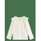 LINDEX Long-Sleeved Top - LIGHT DUSTY WHITE - 134 – kuva 1