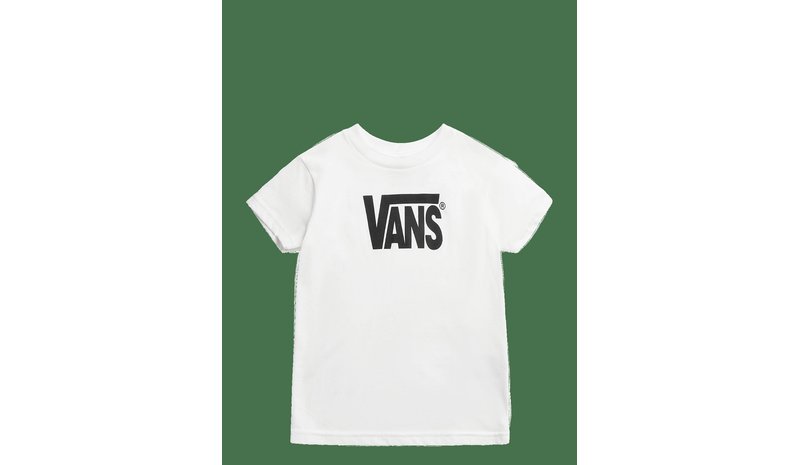 VANS Stretch Logo Ss - WHITE - 122 – kuva 1/2