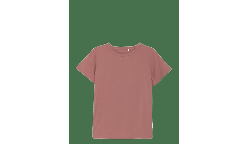 MINYMO Blouse Ss - WITHERED ROSE - 122 – kuva 1/2