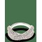 PILGRIM Edtli Crystal Ring Silver-Plated - SILVER PLATED - One Size – kuva 1