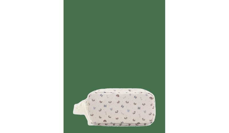 MANGO Dog Print Pouch - LIGHT BEIGE - One Size – kuva 1/2