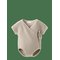 MANGO Fine Knit Babygrow - MEDIUM BROWN - 62 – kuva 1