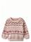 WHEAT Jacquard Pullover Mikmak - DIM ROSE - 74 – kuva 1