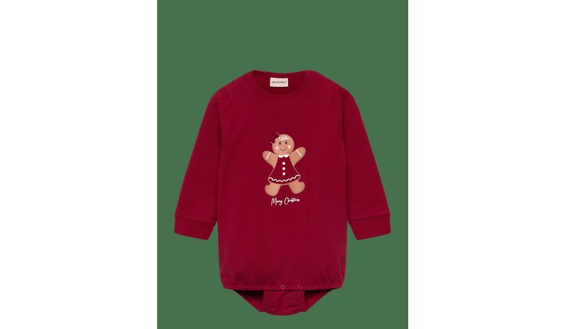 MINYMO Body Ls Sweat - RIO RED - 62 – kuva 1/2