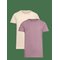 MINYMO Basic 33 -T-Shirt Ss (2-Pack) - ELDERBERRY - 104 – kuva 1