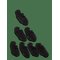 NAME IT Nknancle 7P Solid Noos - BLACK - 40-42 – kuva 1