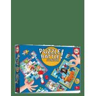 EDUCA Educa Puzzle Battle Junior - Animals - MUTI - One Size