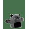 PUCKATOR Mushroom/Toadstool Plush Door Stop - BLACK - One Size – kuva 2