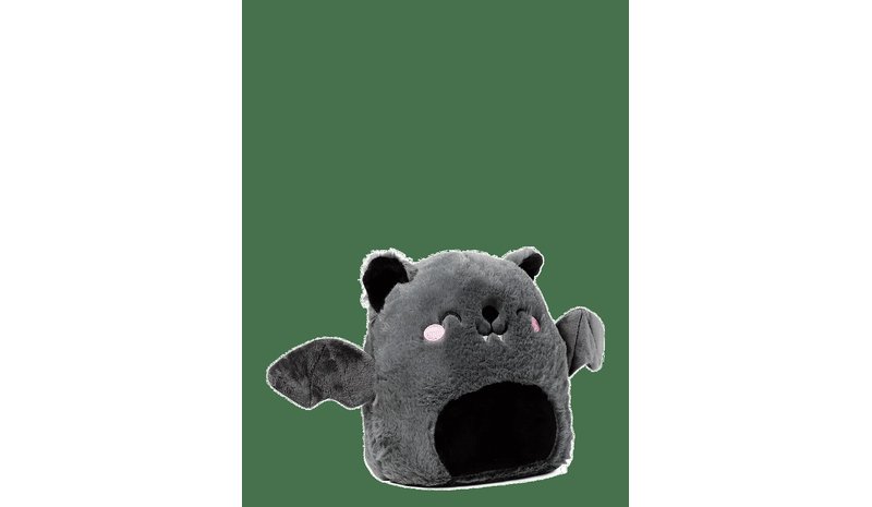 PUCKATOR Mushroom/Toadstool Plush Door Stop - BLACK - One Size