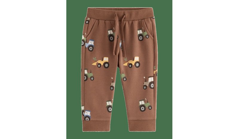 LINDEX Joggers With Brushed Inside - BROWN - 80 – kuva 1/2