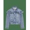 LINDEX Jacket Denim Frill - LIGHT DENIM - 116 – kuva 1