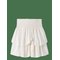 LMTD Nlfsandyy Solid Short Skirt - WHITE ALYSSUM - 146 – kuva 1