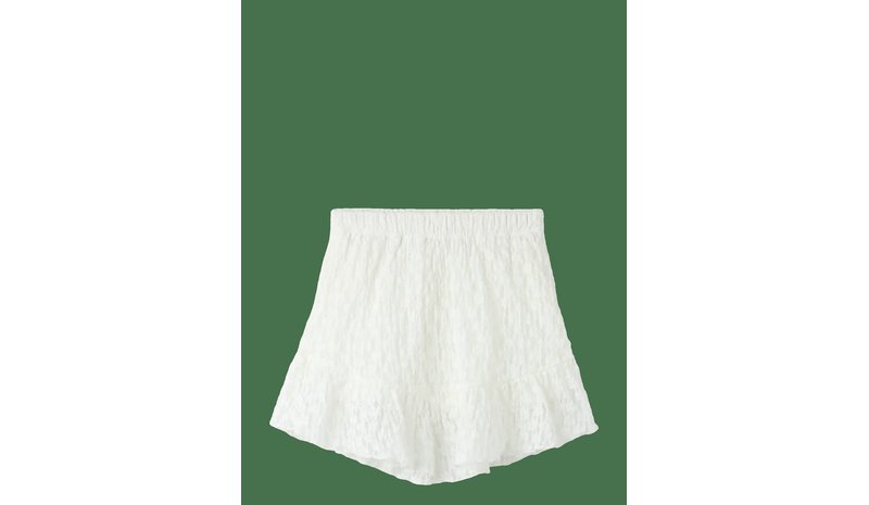 NAME IT Nkffanida Skirt - CLOUD DANCER - 116 – kuva 1/2