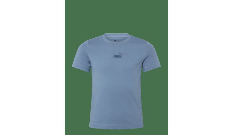 PUMA Ess Small No.1 Logo Centered Tee B - ZEN BLUE - 140 – kuva 1/2