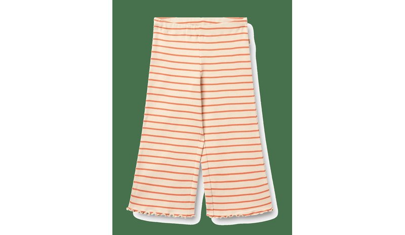 WHEAT Jersey Pants Ela - ORANGE STRIPE - 122 – kuva 1/2