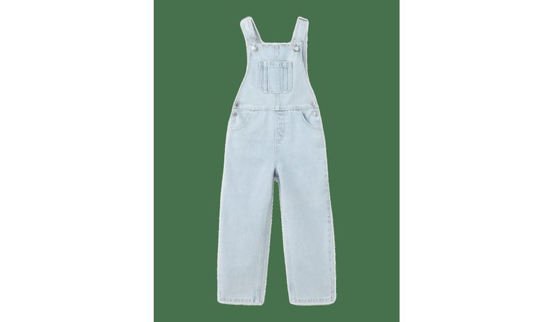 MANGO Long Denim Dungarees - OPEN BLUE - 104 – kuva 1/2