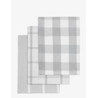 ENGHOLM TEXTILES Viskestykke Recycle - GREY - 50X70 cm