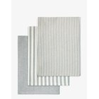 ENGHOLM TEXTILES Tea Towels Recycle - LIGHT GREY - 50X70 cm