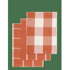 ENGHOLM TEXTILES Viskestykke Recycle - BURNT ORANGE - 50X 70 cm