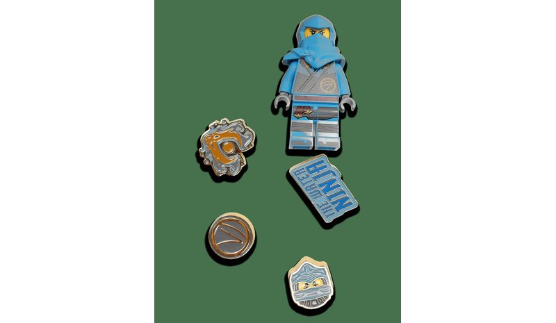 CROCS 4Lw Ninjago Nya 5Pck - WHITE - One Size – kuva 1/2