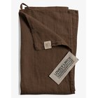 LOVELY LINEN Lovely Kitchen Towel - CHOCOLATE - 45X70 cm