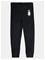 MINI RODINI Penguin Patch Microfleece Trousers - BLACK - 68/74 – kuva 1