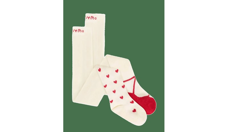 MINYMO 2-Pack Stockings - EGGNOG - 92\98 – kuva 1/2