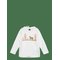 HELLY HANSEN K Hh Tech Graphic Ls Top - WHITE - 98 – kuva 1