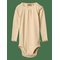 WHEAT Rib Body L/S Lotta - MACADAMIA - 62 – kuva 1