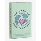 GIFT REPUBLIC 100 Ways To Save The Planet - GREEN - One Size