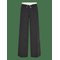 MONKI Pull On Suiting Trousers - BLACK DARK - M – kuva 2