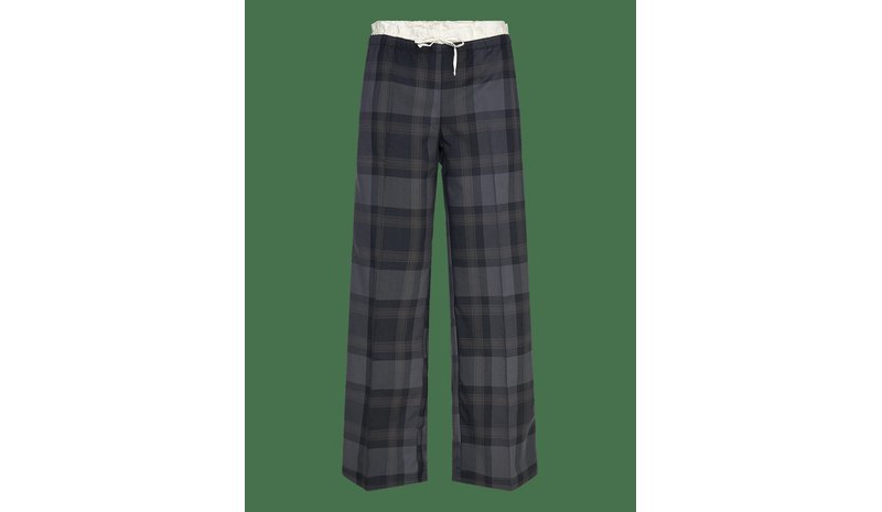 MONKI Pull On Suiting Trousers - BLACK DARK - S