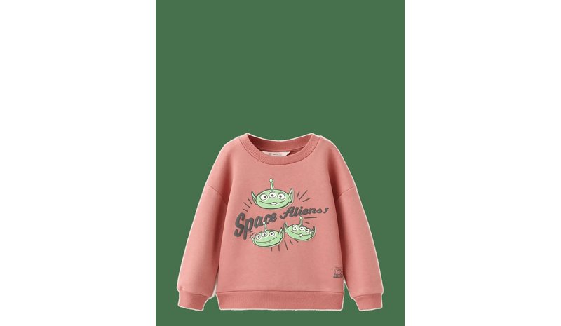 MANGO Toy Story Sweatshirt - MEDIUM ORANGE - 104 – kuva 1/2