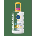 NIVEA Kids Sensitive Protect Sun Spray Spf 50+ - CLEAR - 200 ml