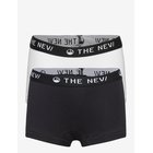THE NEW 2-Pack Hipsters Noos - BLACK/WHITE - 170/176