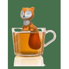 WINKEE Fox Tea Infuser - WHITE, ORANGE - H6 cm