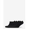 LINDEX 5-Pack Black Ankle Socks - BLACK - 37/39 – kuva 1
