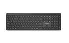 Gembird KB-WPS-03 näppäimistö Office RF Wireless + Bluetooth QWERTY Kansainvälinen (US), Ukraina, Venäjä Musta KB-WP
