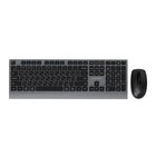 Gembird KBS-WPS-02 näppäimistö Sisältää hiiren Koti /Toimisto RF Wireless + Bluetooth QWERTY Kansainvälinen (US), Ukraina, Venäjä Musta KBS-W
