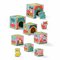 SES CREATIVE Nesting Cubes - Animal Figures - MULTI - One Size – kuva 1