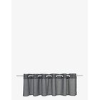 NOBLE HOUSE Pelmet Stina - MEDIUM GREY - 45X250 cm x 5