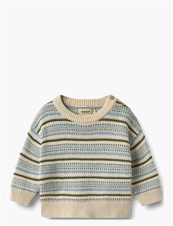 WHEAT Jacquard Pullover Harlow - OFFWHITE - 92