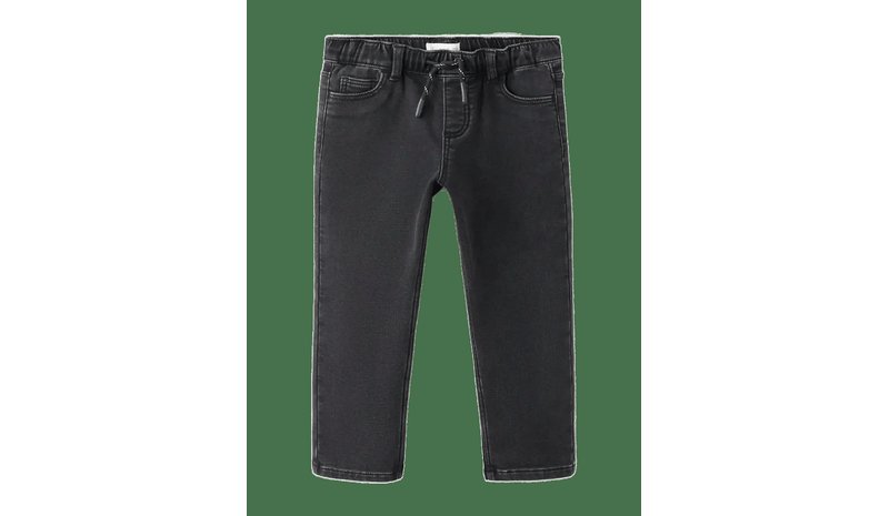MANGO Slim Fit Jeans With Cord Drawstring - OPEN GREY - 80 – kuva 1/2