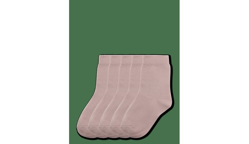 MINYMO Ankle Sock -Solid (5-Pack) - SHELL - 23\26 – kuva 1/2