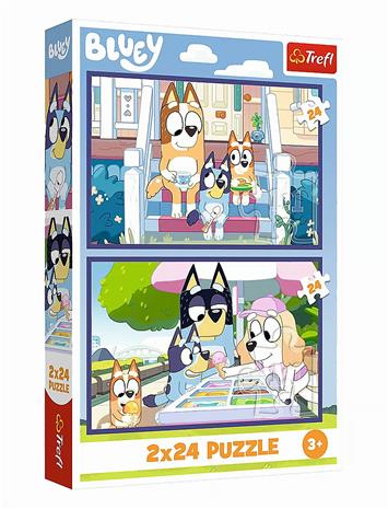Trefl Bluey Palapelit 2x24 Palaa – kuva 4/5