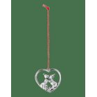ROSENDAHL Kissing Elves H6.5 Silver Plated - SILVER PLATED - 6.5 cm