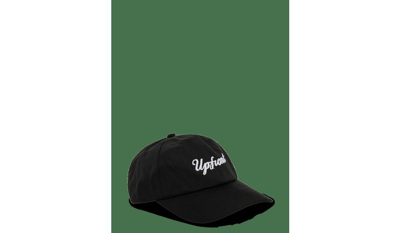 UPFRONT Reef Tencel Soft Bb Cap (Crown 5) - BLACK WHITE - One Size – kuva 1/2