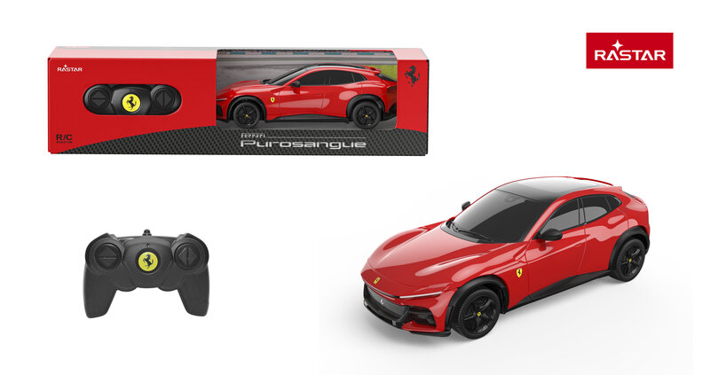 RASTAR R/C 1:24 Ferrari Purosangue Red