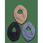 FIXONI Bandana Bibs 3-Pack - DARK NAVY - One Size