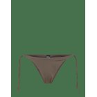 WEEKDAY Knot Bikini Bottom - DARK MOLE - XL